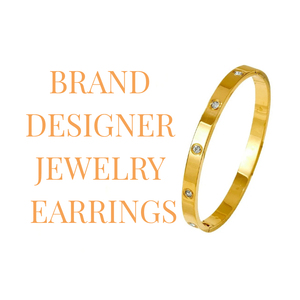 Joias de Designer de Marca, Atacado Direto da Fábrica, Conjunto de Acessórios de Joias com Pulseira, Colar, Brincos e Anel - Product Image 5