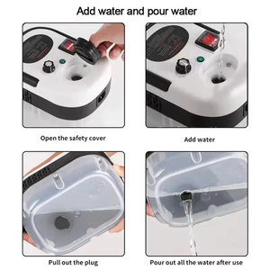 Nettoyeur vapeur portable à main haute température avec brosse, machine de nettoyage à la vapeur sous pression pour <span class=keywords><strong>cuisine</strong></span> et voiture - Product Image 3