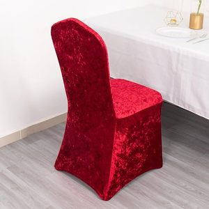 <span class=keywords><strong>Funda</strong></span> elástica para <span class=keywords><strong>silla</strong></span> de banquete de Spandex de terciopelo triturado <span class=keywords><strong>beige</strong></span> con bolsillos para pies, <span class=keywords><strong>funda</strong></span> para <span class=keywords><strong>SILLA</strong></span> DE BODA ajustada - Product Image 4