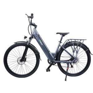 Promotion Exceptionnelle Vélo Électrique de Ville pour <span class=keywords><strong>Femme</strong></span> 28 Pouces Stocks UE Moteur Arrière 250W 7 Vitesses Batterie Lithium 36V 7.8Ah <span class=keywords><strong>Cadre</strong></span> en Alliage d'Aluminium - Product Image 1