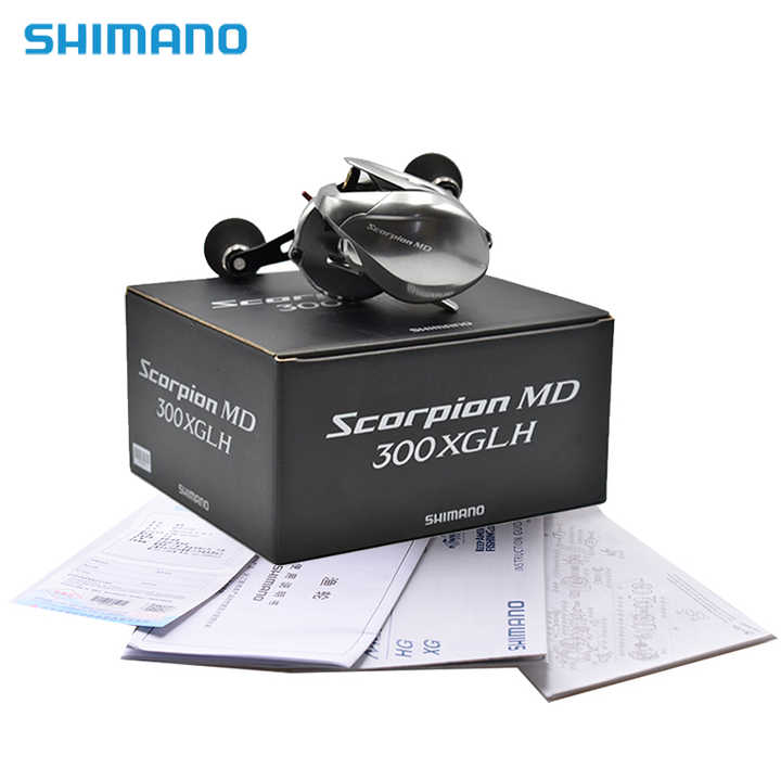 Original SHIMANO SCORPION MD 300XG 301XG XGLH XGLH Bait casting 