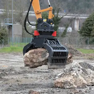 Enkaz kaldırma için ekskavatör için Ligong LG-MINI yıkım kapmak eki