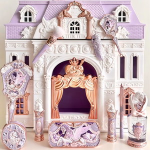 Coffret cadeau <span class=keywords><strong>Flower</strong></span> <span class=keywords><strong>Knows</strong></span> Knight Unicorn, boîte de rangement en acrylique cosmétique non pliable en plastique, boîte vide neuve, maquillage non inclus - Product Image 2