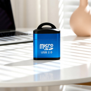 เครื่องอ่านการ์ด T-<span class=keywords><strong>flash</strong></span> ความเร็วสูง TF/มินิ <span class=keywords><strong>Mi</strong></span>-cr-oSD USB 2.0 แบบไม่ต้องใช้ไดรเวอร์ พร้อมฝาปิดอะแดปเตอร์สำหรับอุปกรณ์เสริมแล็ปท็อป - Product Image 5