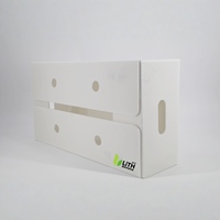 Caisse en polypropylène ondulé minéralisé pour fruits et légumes en chaîne du froid, caisse ventilée pliable en panneaux alvéolés pour expédition en chaîne du froid