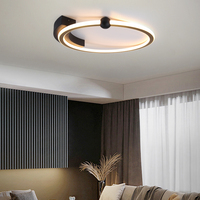 Plafonnier led cercle simple plafonnier moderne pour hôtel à la maison