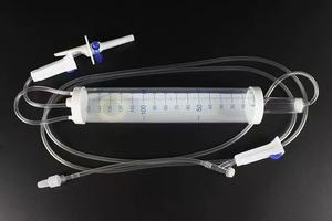 डिस्पोजेबल कुत्ता 60-ड्रॉप जलसेक सेट बरेट मेडिकल ग्रेड Pvc eb. सुरक्षित 100 मिलीलीटर 150 मिली चिकित्सा उपभोग्य - Product Image 2