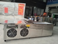 Machine à glace en blocs OEM personnalisée, directement de l'usine, 1-5T/24H, machine à fabriquer des briques de glace, taille de moule personnalisée, machine à glace en blocs commerciale
