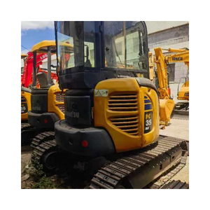 รถขุดขนาดเล็กสำหรับใช้ pc35MR Komatsu สภาพการทำงานที่ดีเยี่ยมและประสิทธิภาพสูงสำหรับขายในสวนเซี่ยงไฮ้ - Product Image 1