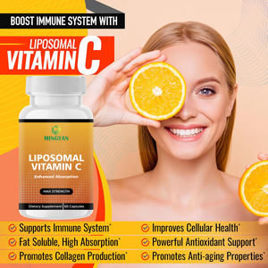 Vitamina <span class=keywords><strong>C</strong></span> Liposomiale 1000mg, Massima Potenza e Assorbimento Migliorato per un Potente Supporto Immunitario, Antiossidante e Stimolatore del Collagene - Product Image 6