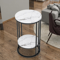 Table console ovale dorée pour maison moderne Table d'appoint en métal à double épaisseur pour le canal d'entrée Meubles de salon élégants