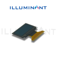 FREE SAMPLES - Custom 1.3 Inch PMOLED Panel Display Module with 8/16-Bit Parallel/SPI/I2C High Resolution 128x64 FPC Welding