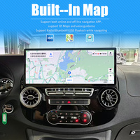 YANAV 17" 2DIN Linux 2880x1080 GPS Navigateur CarPlay/Android Auto MP3/MP4 Multi-langues Carte mondiale Mercedes Benz Vito 116
