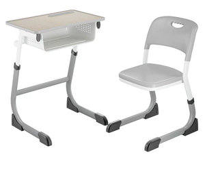 Juegos ESCOLARES/mesa y silla de estudio para niños, escritorio para niños, cartón de madera, muebles escolares modernos, proveedores, tamaño personalizado, Simple y moderno - Product Image 2