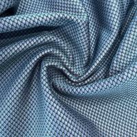 Tejido de caparazón blando ecológico, impermeable, de poliéster catiónico, sector francés, forro polar para chaquetas