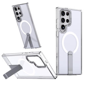 เคสโทรศัพท์มือถือซัมซุง แบบแม่เหล็ก ป้องกันการกระแทก ครอบคลุมเต็มรูปแบบ ผิวด้าน ทำจากวัสดุ TPU อะคริลิก แม่เหล็ก ดีไซน์เรียบง่าย - Product Image 2