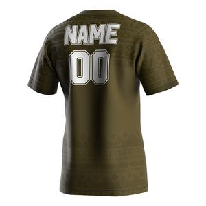 Camiseta Deportiva de Rugby para Hombre, Sublimada, de Secado Rápido, Cuello en V, Modelo Thunder Jersey Union, Venta al Por Mayor para Niños - Product Image 2