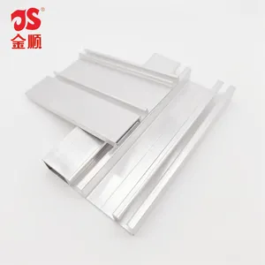 Profilo in alluminio a doppio rullo per armadio
