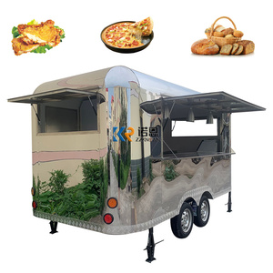 Remolque de Comida de 4m con Certificación CE, Camión de Comida de Acero Inoxidable, Carrito de Café, Camioneta de Venta de Comida Móvil - Product Image 5