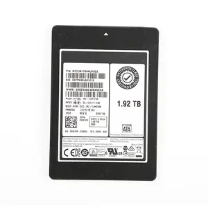 Оригинальный жесткий диск PM863a 9W12R MZ7LM1T9HMJP0D3 2,5 дюймов с волокнно-Оптической вилкой 1,92 ТБ 6 ГБ/сек. SATA RI серверный жесткий диск для Samsung/Dell