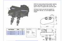 Meilleur prix fourniture en usine tout nouveau moteur d'essuie-glace OEM 119.9509.20.16 111.9509.30.16 moteur de brosse de haute qualité