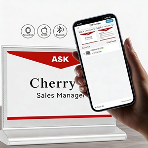 بطاقة اجتماعات إلكترونية مخصصة بشاشة حبر لاسلكية ASK وشاشة عرض واضحة - Product Image 6