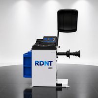 LEO L9031 Équilibreuse de roues 3D tout-en-un et aligneur de roues, capacité 70 kg, vitesse 200 tr/min, 0,25 kW, 100/230 V, avec élévateur automatique à double alimentation