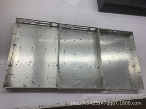 Welltop CNC Machined Stainless Steel Copper <b>Aluminum</b> Alloy Chassis Industrial Control Server Rack <b>Paint</b> Screen Printing Sheet - Product Image 4