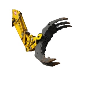 Mini bagger hydraulische rotierenden greifer <span class=keywords><strong>log</strong></span> greifer abfall übergabe greifer mit rotator - Product Image 6