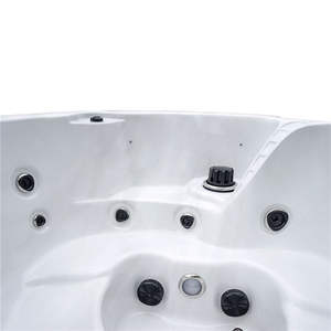 Baignoires à remous <span class=keywords><strong>de</strong></span> qualité exclusive Lovia, économie d'énergie, <span class=keywords><strong>bain</strong></span> à remous extérieur, 1 salon, 3 personnes, spa avec turbine et <span class=keywords><strong>bain</strong></span> <span class=keywords><strong>de</strong></span> <span class=keywords><strong>soleil</strong></span> - Product Image 5