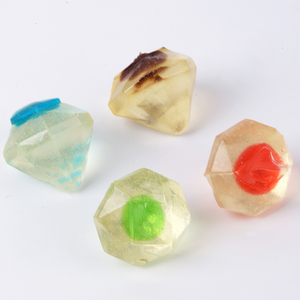 Hoogwaardige aanpasbare verpakkingen voor gummy snoep, groothandel, bulk, diamantvormig, halal gummy snoep - Product Image 2