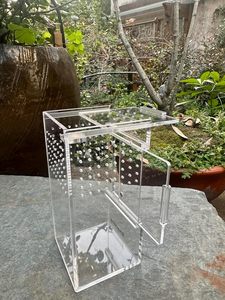 Caja de Acrílico Transparente con Tapa para <span class=keywords><strong>Tarántulas</strong></span>, Recinto para Arañas, Mascotas, Reptiles y Anfibios, Jaula para Arañas <span class=keywords><strong>Tarántulas</strong></span> - Product Image 5