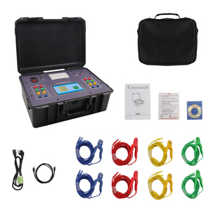 Medidor de resistência de enrolamento do transformador XZTZ3080 3Ch 20A testador de resistência DC de três canais - Product Image 4