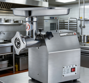 Máquina Picadora <span class=keywords><strong>de</strong></span> <span class=keywords><strong>Carne</strong></span> Industrial <span class=keywords><strong>de</strong></span> Alta Eficiencia al por Mayor, Cuerpo <span class=keywords><strong>de</strong></span> Acero Inoxidable para Uso en Supermercados, Charcuterías y Fábricas <span class=keywords><strong>de</strong></span> Alimentos - Product Image 1