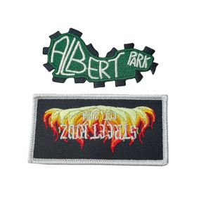 Jeans Moldes Para Billetera Woven Fabric Embroidered Patch Custom Costume Patches Clothing Labels Large Embroidery Patches - Product Image 1
