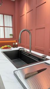 Lavello da Cucina in Acciaio Inox di Alta Qualità con Rubinetto Multifunzione a Cascata e Lavastoviglie Integrata - Product Image 2