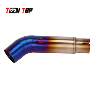 Pour <span class=keywords><strong>Suzuki</strong></span> Middle Link Pipe GSX-S <span class=keywords><strong>750</strong></span> BK750 GSR750 2018 ~ <span class=keywords><strong>2022</strong></span> 51mm 304 Tuyau moyen d'échappement en acier inoxydable - Product Image 5