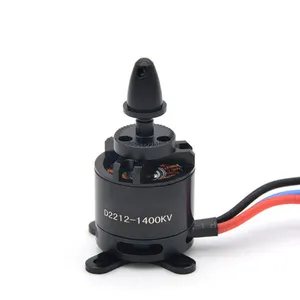 Mini motor sem escova d2212, kv980 kv1250 kv1400 kv2450 conectores soldados para rc multirotor avião