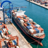 Coût d'expédition de conteneurs FCL, LCL, DDP, DDU, fret maritime porte-à-porte, transitaire Chine vers Australie, Canada