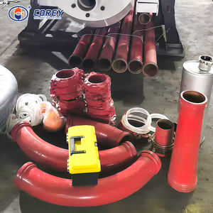 Sistema de Control de Bomba de Concreto HBT50 de Alta Calidad Corey, Motor Diésel/Eléctrico de Alta Eficiencia, 20-25m/H 50m - Product Image 3