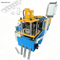 Southeast Asia Commercial Building Solar Energy Cable Management Projects Middle Support Ladder Cable Tray Roll Forming Machine