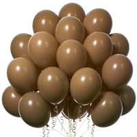100 pièces/sac, ballons en latex biodégradables de 12 pouces, style rétro, couleur vintage, forme ronde, pour décorations de fête