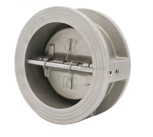 16 thanh Wafer loại <span class=keywords><strong>SS</strong></span> thép không gỉ Xăng kiểm tra van kép tấm không trở lại 316 đĩa kiểm tra van cho đường ống nước - Product Image 6