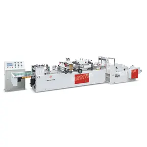 CW-600DIP New arrival bottom seal outer pack tissue handle bag making machine