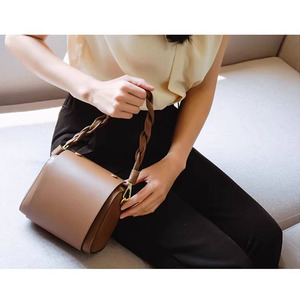 Nouveau Sac Seau Mini en Cuir Véritable Printemps 2026, Sac à Bandoulière de Luxe Haut de Gamme pour Femme - Product Image 5