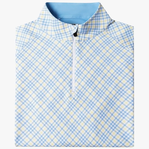 Pull de golf personnalisé de haute qualité avec logo brodé, léger, respirant, écologique, fermeture éclair quart, impression numérique régulière - Product Image 4