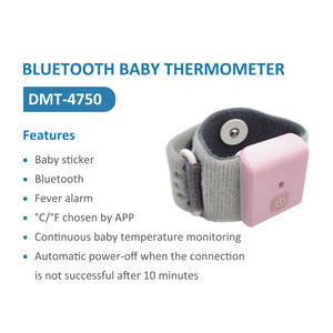 24 horas de cuidados com o bebê usa termômetro contínuo monitoramento de temperatura termômetro - Product Image 6