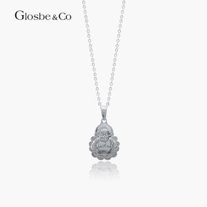 สร้อยคอเงินแท้ (ผลิตในห้องปฏิบัติการ) จากเวียดนาม สร้อยข้อมือเงินแท้สำหรับเด็ก - รุ่น ''Face Steals Away Worries'' - Product Image 2