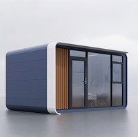 Cabine mobile de 20 pieds pour les fêtes, boutique modulaire préfabriquée haut de gamme pour les ventes de souvenirs de villages de Noël et les événements festifs