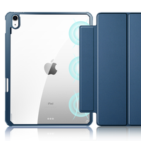 Kenke Étui pour iPad en acrylique de haute qualité à fond dur et à bords souples avec porte-stylo pour iPad Pro12.9